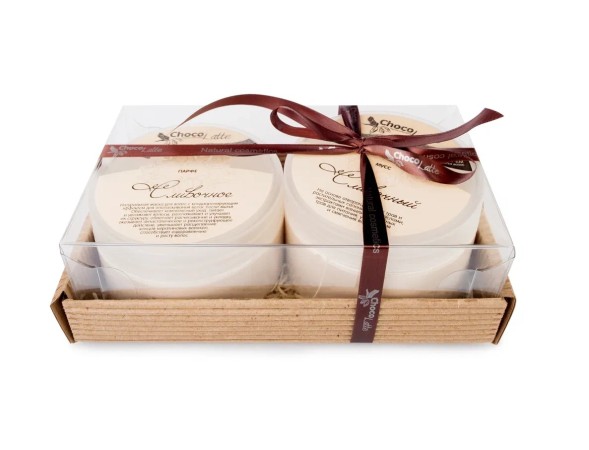 Подарочный набор №14 для волос СЛИВОЧНЫЙ, (ТМ Сhocolatte)