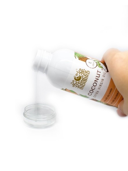 Кокосовое масло первого холодного отжима Virgin, 150мл. (IndiBird)