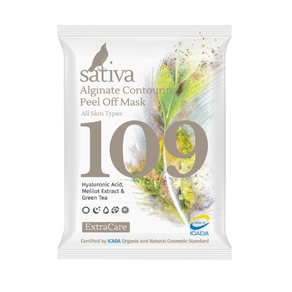 Sativa №109 Маска альгинатная МОДЕЛИРУЮЩАЯ, 15 гр
