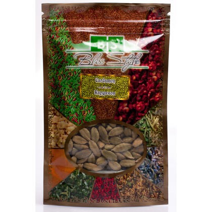 Кардамон зеленый (целый),  30 гр. (Золото Индии)