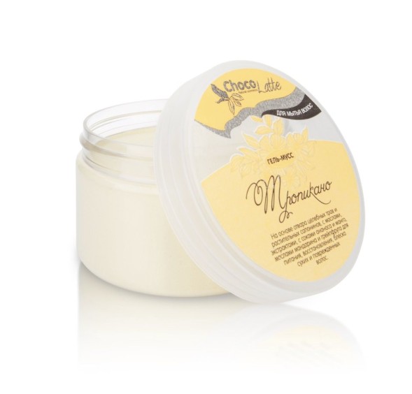 ChocoLatte Гель-крем для мытья волос МУСС ТРОПИКАНО, 280 мл