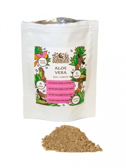 Маска для лица Алое Вера порошок (Aloe Vera Powder), 50гр. (Indibird)