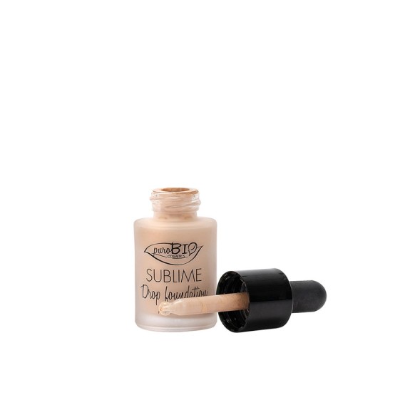 PuroBio Жидкая тональная основа Sublime Drop Foundation тон 01, 19 гр