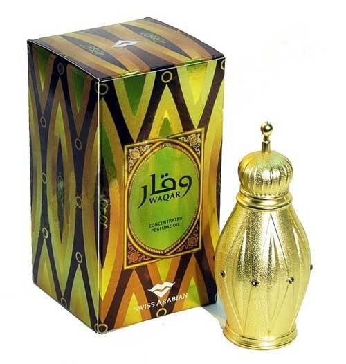 Духи натуральные масляные WAQAR (Вакар), женские, 15 мл  (Swiss Arabian, ОАЭ)