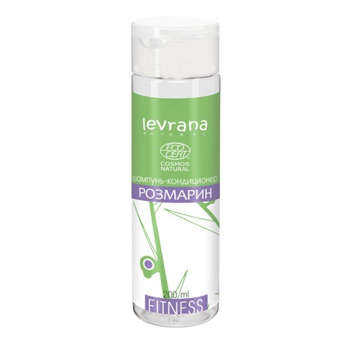 Шампунь-кондиционер Розмарин Fitness, 200мл. (Levrana)