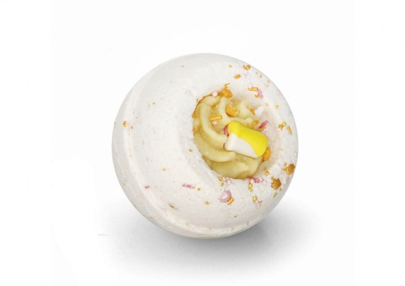 Десерт-шарик для ванн комбинированный &amp;quot;Пломбир&amp;quot;, 140гр. ТМ Берегиня