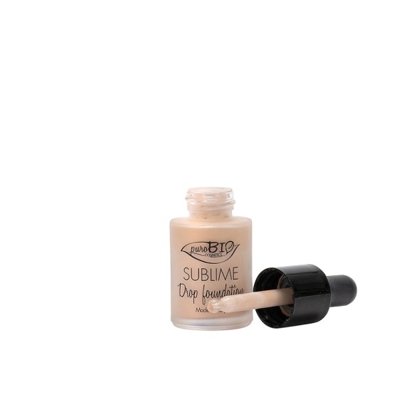 PuroBio Жидкая тональная основа Sublime Drop Foundation тон 02, 19 гр