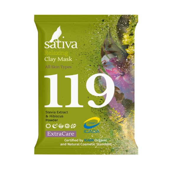 Sativa №119 Маска минеральная расслабляющая, 15 гр