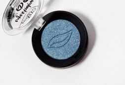 PuroBio Тени в палетке мерцающие 09 бледно-голубой, 2,5 гр