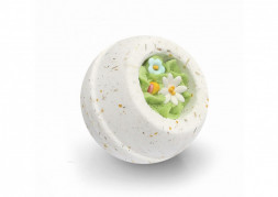 Десерт-шарик для ванн комбинированный &quot;Травяной чай&quot;, 140гр. ТМ Берегиня