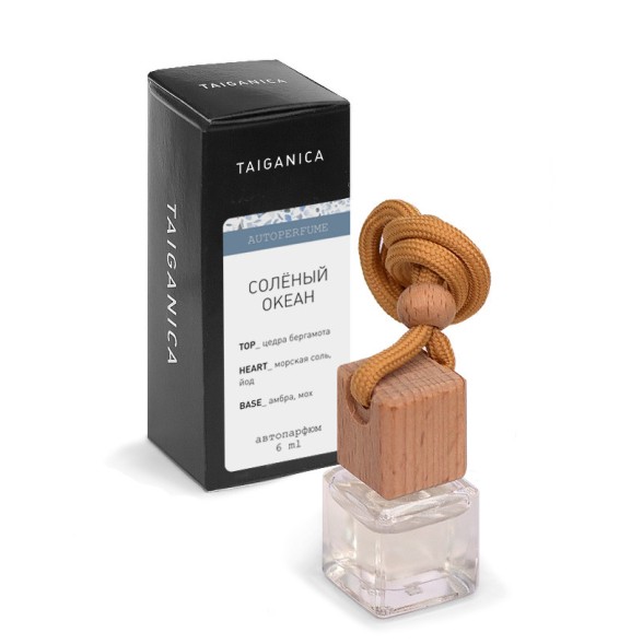 Автопарфюм &amp;quot;Соленый океан&amp;quot; 6 мл. ТМ TAIGANICA