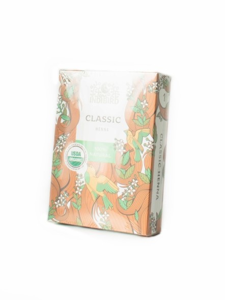 Хна натуральная (Classic Henna) для волос, 100гр. (IndiBird)