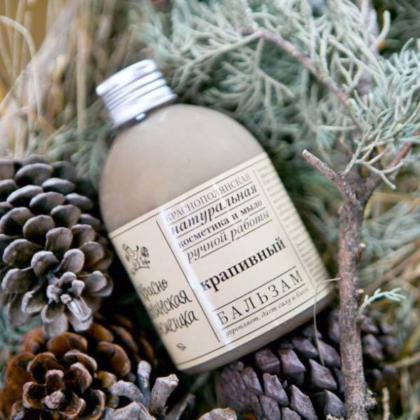 Бальзам &amp;quot;Крапивный&amp;quot; для укрепления волос, 250 мл. (Краснополянская Косметика)