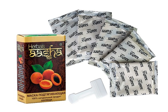 Маска для лица подтягивающая, 5х10гр. (Aasha Herbals)