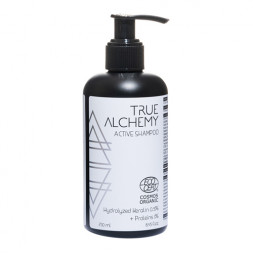 Active shampoo HYDROLYZED KERATIN 0.3% + PROTEINS 1% активный шампунь, 250мл. (True Alchemy)