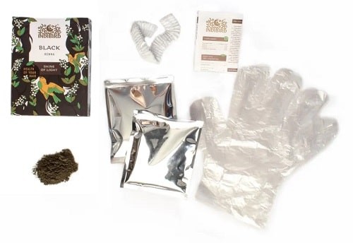 Краска для волос &amp;quot;Хна черная&amp;quot;, 100гр. (IndiBird)