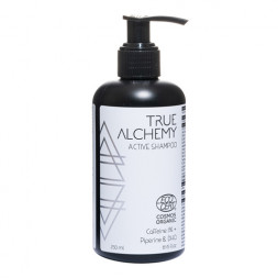 Active shampoo CAFFEINE 1% + PIPERINE&amp;DHQ активный шампунь, 250мл. (True Alchemy)