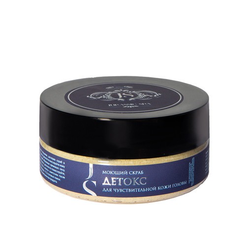JURASSIC SPA mini Моющий скраб для чувствительной кожи головы &amp;quot;Детокс&amp;quot;, 50 мл