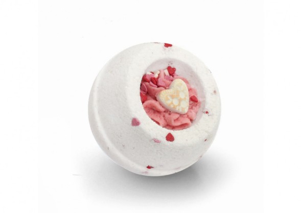 Десерт-шарик для ванн комбинированный &amp;quot;Сердечко&amp;quot;, 140гр. ТМ Берегиня