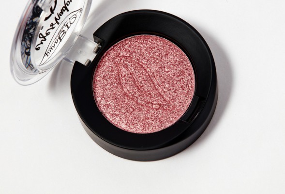 PuroBio Тени в палетке мерцающие 25 розовый, 2,5 гр