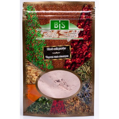 Соль черная вулканическая (молотая), 80 гр.