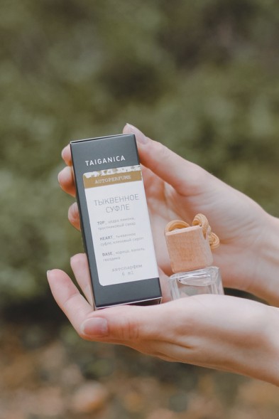 Автопарфюм &amp;quot;Тыквенное суфле&amp;quot; 6 мл. ТМ TAIGANICA