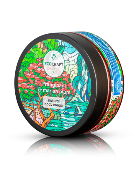 EcoCraft Крем для тела Франжипани и марианская слива, 150 мл