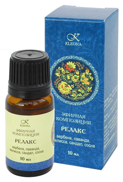 Kleona Эфирная композиция &amp;quot;Релакс&amp;quot;, 10 мл