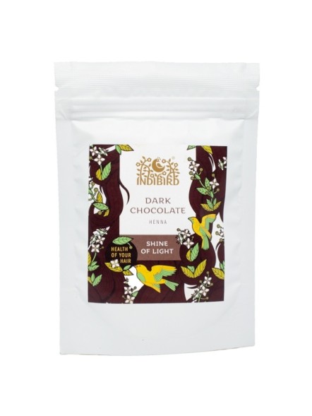 Краска для волос &amp;quot;Хна Темный Шоколад&amp;quot;, 100гр. (IndiBird)