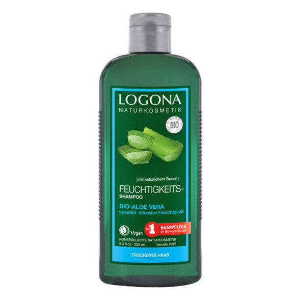 Шампунь для увлажнения волос с Био-Алоэ Вера, 250 мл LOGONA