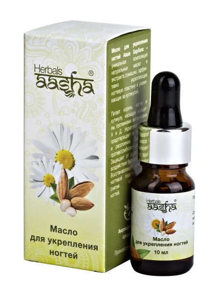 Масло для укрепления ногтей, 10мл. (Aasha Herbals)