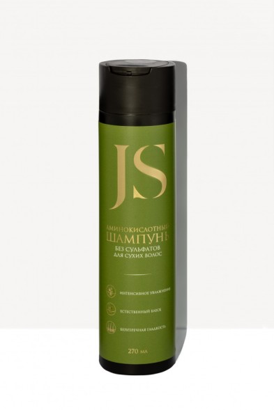 JURASSIC SPA Аминокислотный шампунь для сухих волос, 270 мл