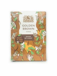 Хна натуральная Золотисто-Коричневая, 100гр. (IndiBird)