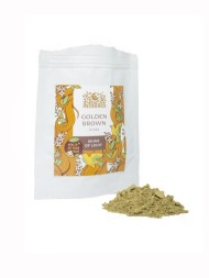 Хна натуральная Золотисто-Коричневая, 100гр. (IndiBird)