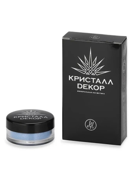 Тени для век &amp;quot;Васильковый&amp;quot;, 1,5гр. Кристалл Декор