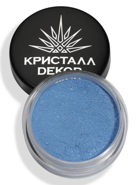 Тени для век &amp;quot;Васильковый&amp;quot;, 1,5гр. Кристалл Декор