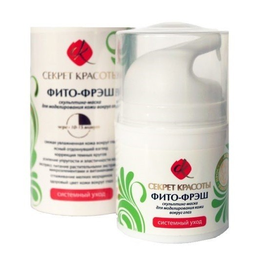 Фито Фрэш - маска для моделирования кожи вокруг глаз, 35 мл. (Секрет Красоты)
