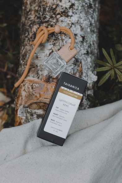 Автопарфюм &amp;quot;Цитрусовый кекс&amp;quot; 6 мл. ТМ TAIGANICA