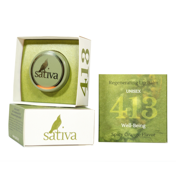 Sativa №413 Бальзам для губ восстанавливающий, 8 гр