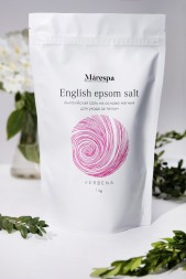 Marespa Английская соль эпсом для ванн "Вербена", 1 кг