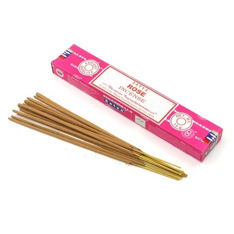 Satya Rosa (Роза) - индийские благовония, упаковка 15 гр.