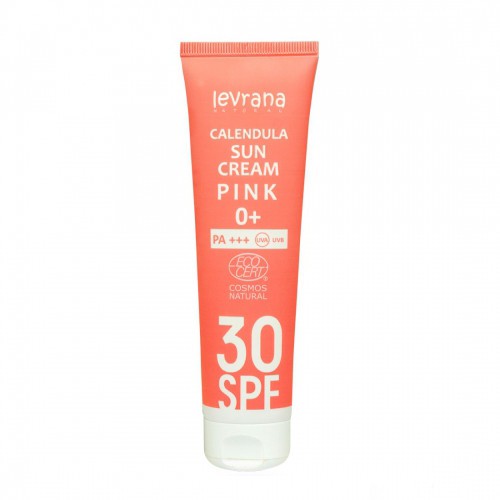 Солнцезащитный крем для тела КАЛЕНДУЛА 30SPF PINK / 50мл /ТМ Levrana