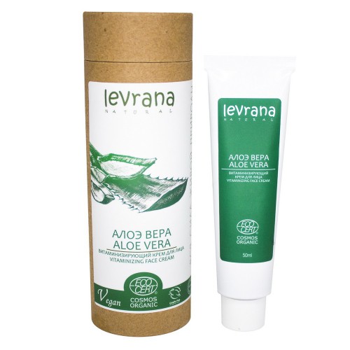 Крем для лица &amp;quot;Алоэ Вера&amp;quot; витаминизирующий, 50мл. (Levrana)